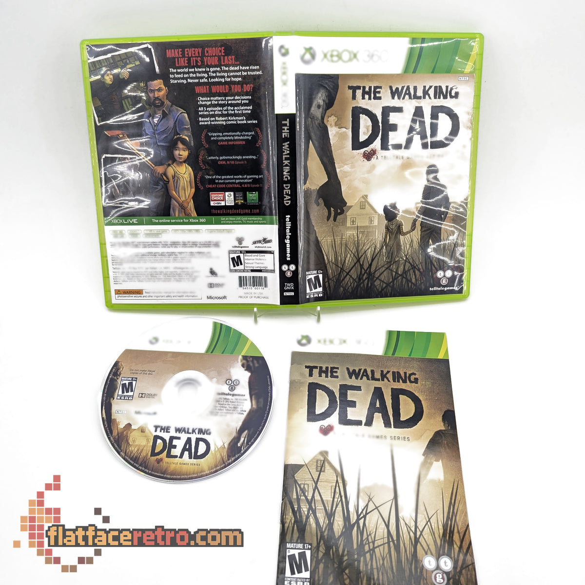The Walking Dead: A Telltale Games Series - Microsoft Xbox 360 - Complete