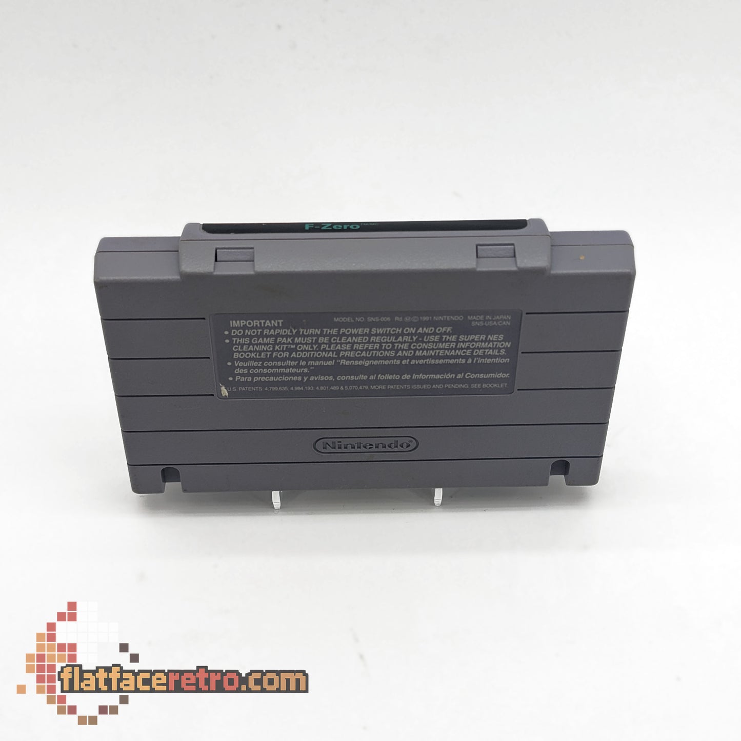 F-Zero - Nintendo SNES - Game Only