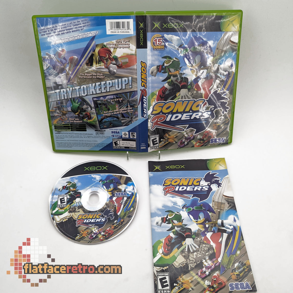 Sonic Riders - Microsoft Xbox - Complete