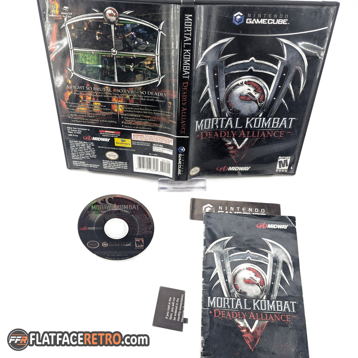 Mortal Kombat Deadly Alliance - Nintendo Gamecube - Complete