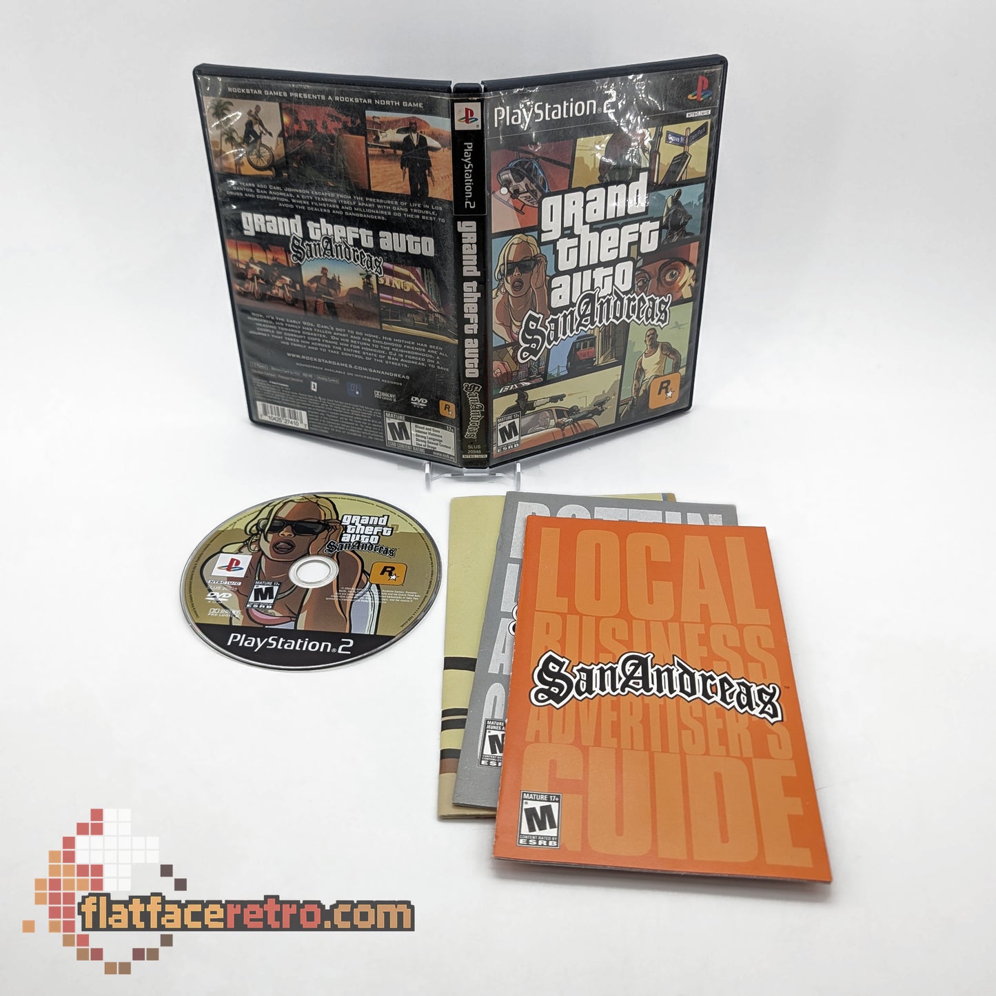 Grand Theft Auto San Andreas - Sony PlayStation 2 - Complete