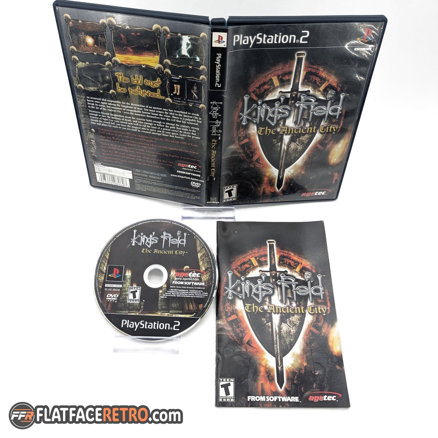 King's Field Ancient City - Sony PlayStation 2 - Complete