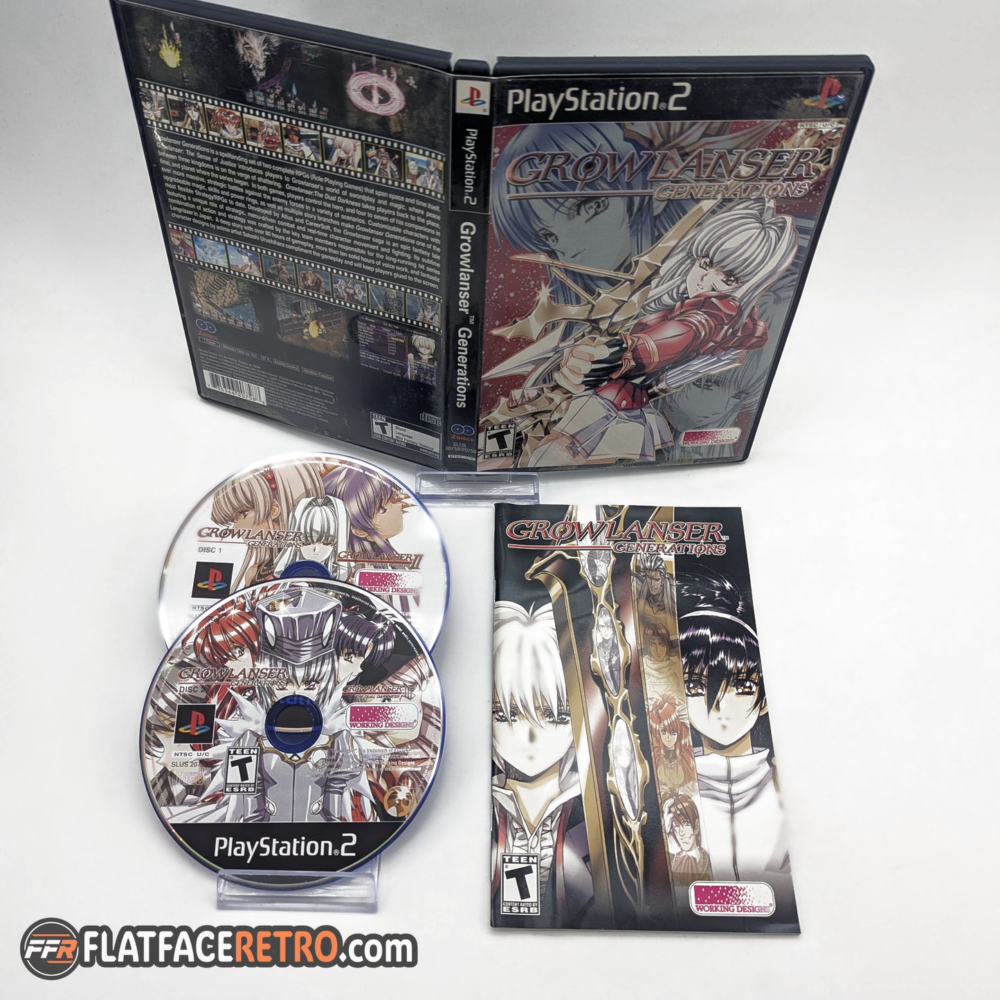 Growlanser: Generations - Sony PlayStation 2 - Complete