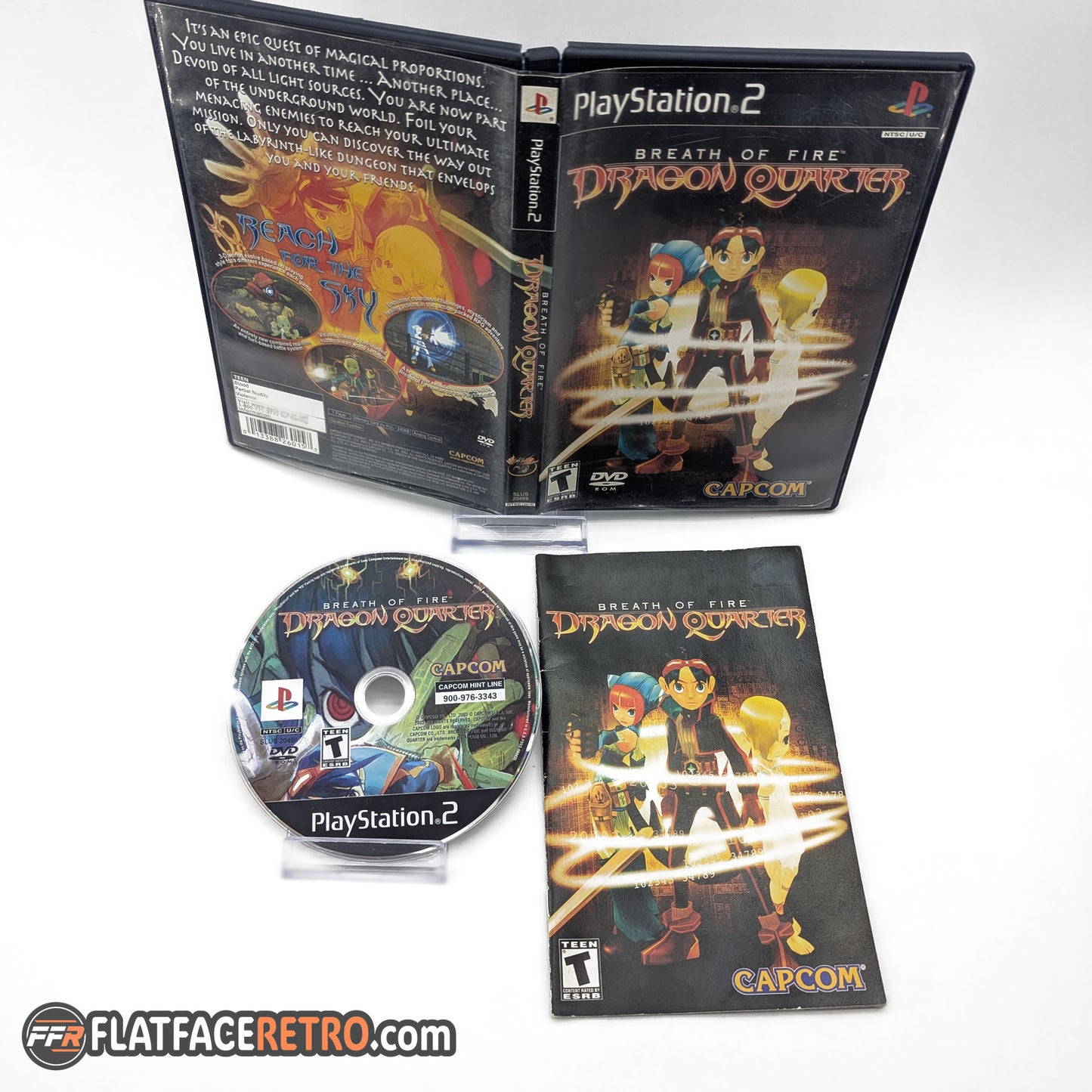 Breath of Fire Dragon Quarter - Sony PlayStation 2 - Complete