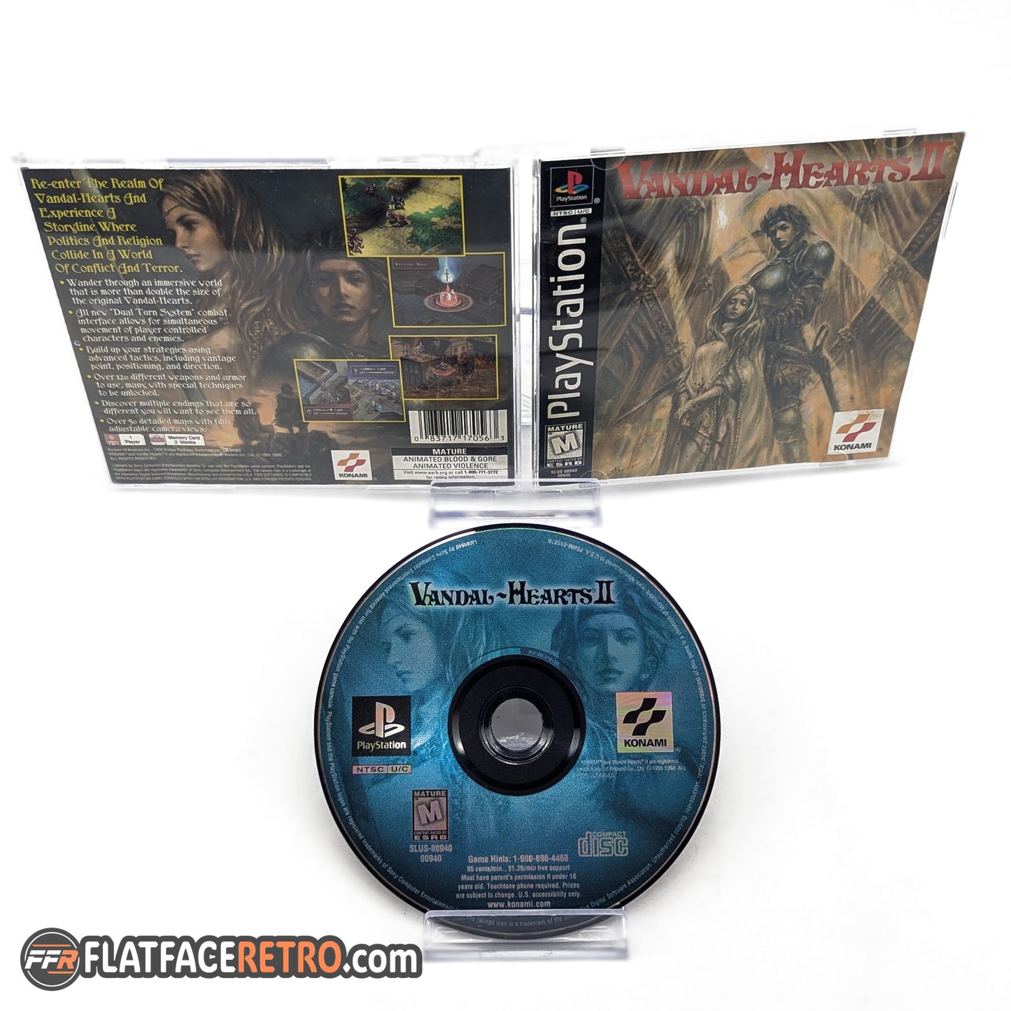 Vandal Hearts 2 - Sony PlayStation 1 - Complete