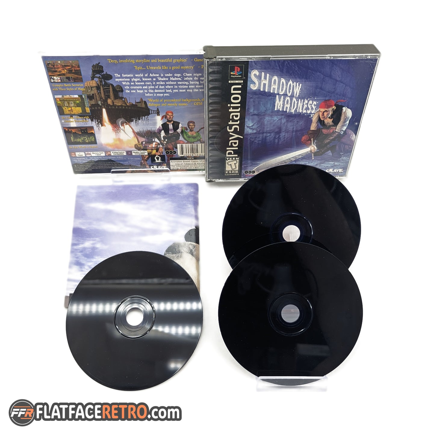 Shadow Madness - Sony PlayStation 1 - Complete