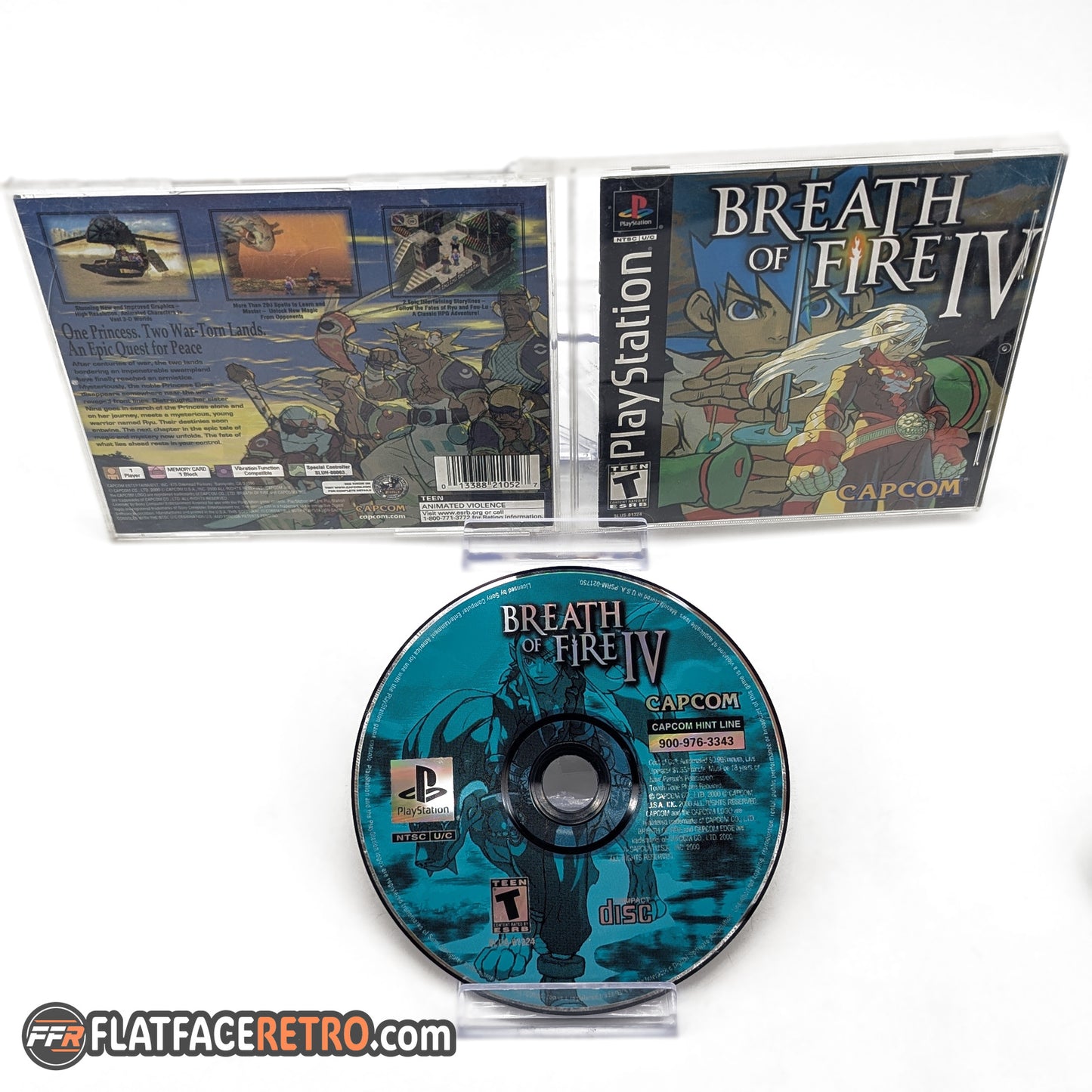 Breath of Fire IV - Sony PlayStation 1 - Complete