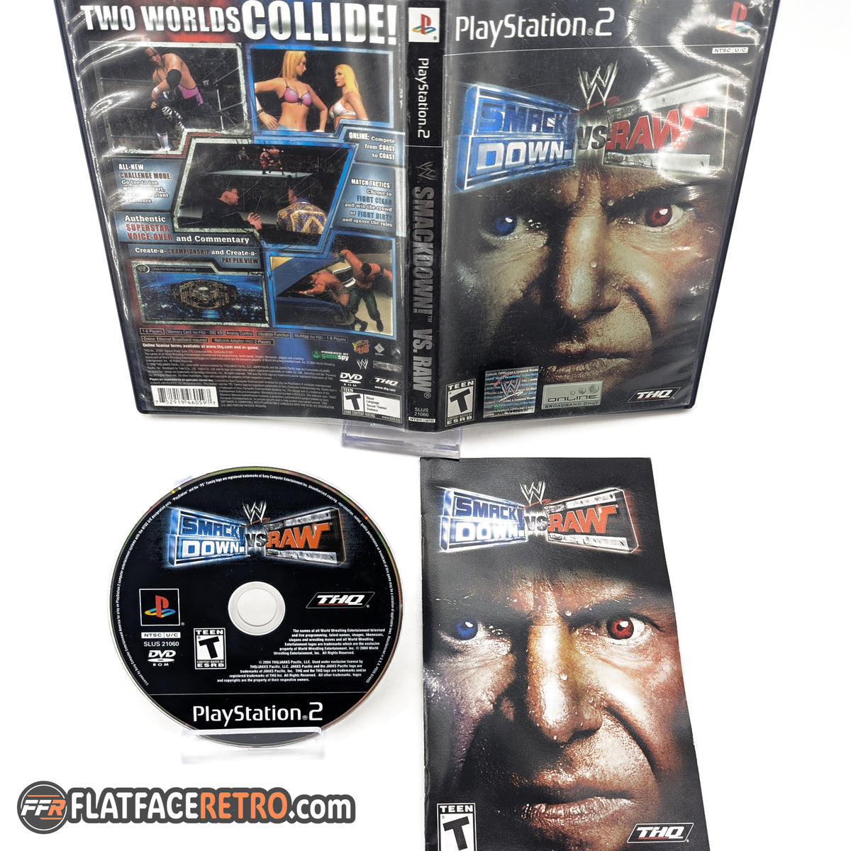 WWE Smackdown vs. Raw - Sony PlayStation 2 - Complete