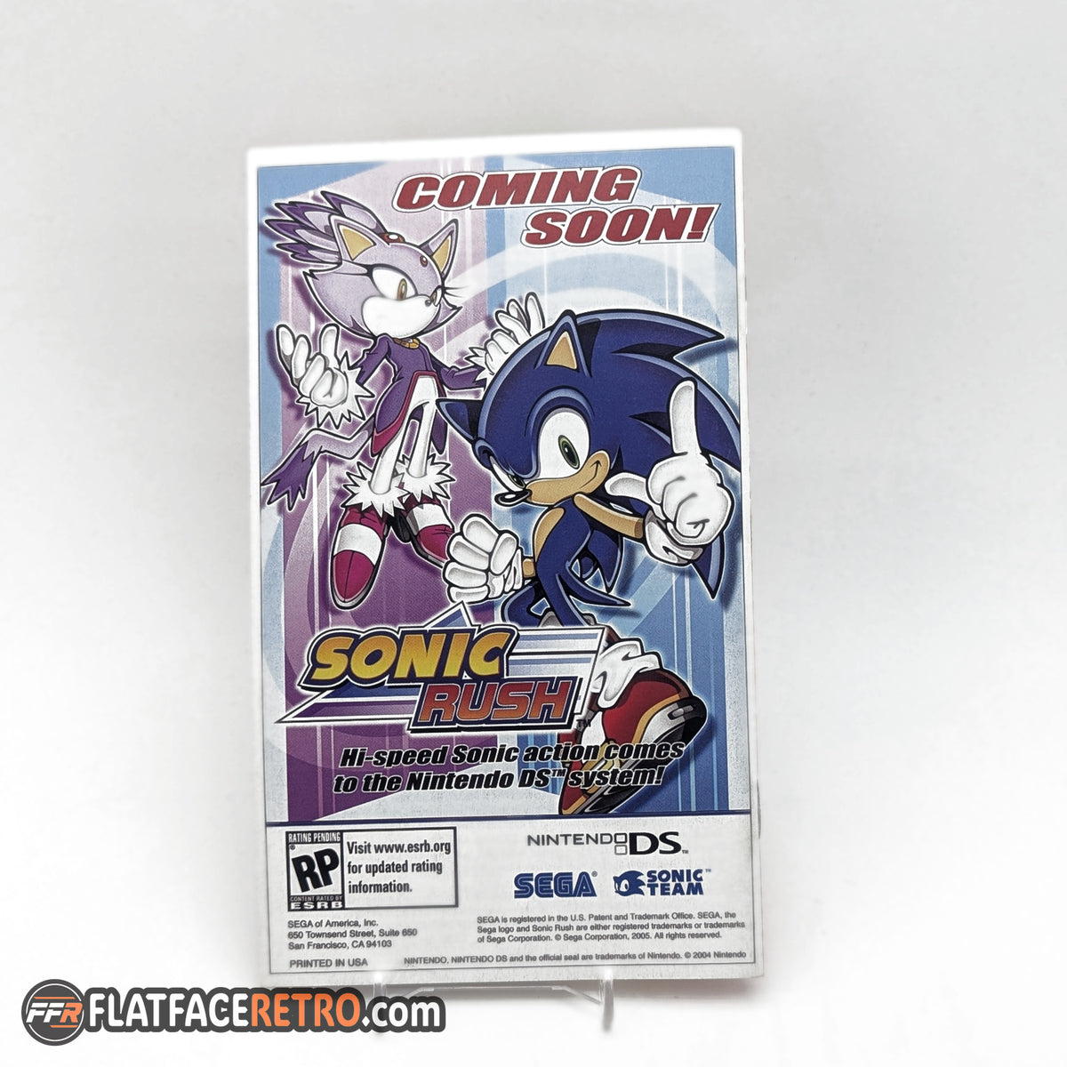 Sonic Gems Collection - Nintendo Gamecube - Manual Only