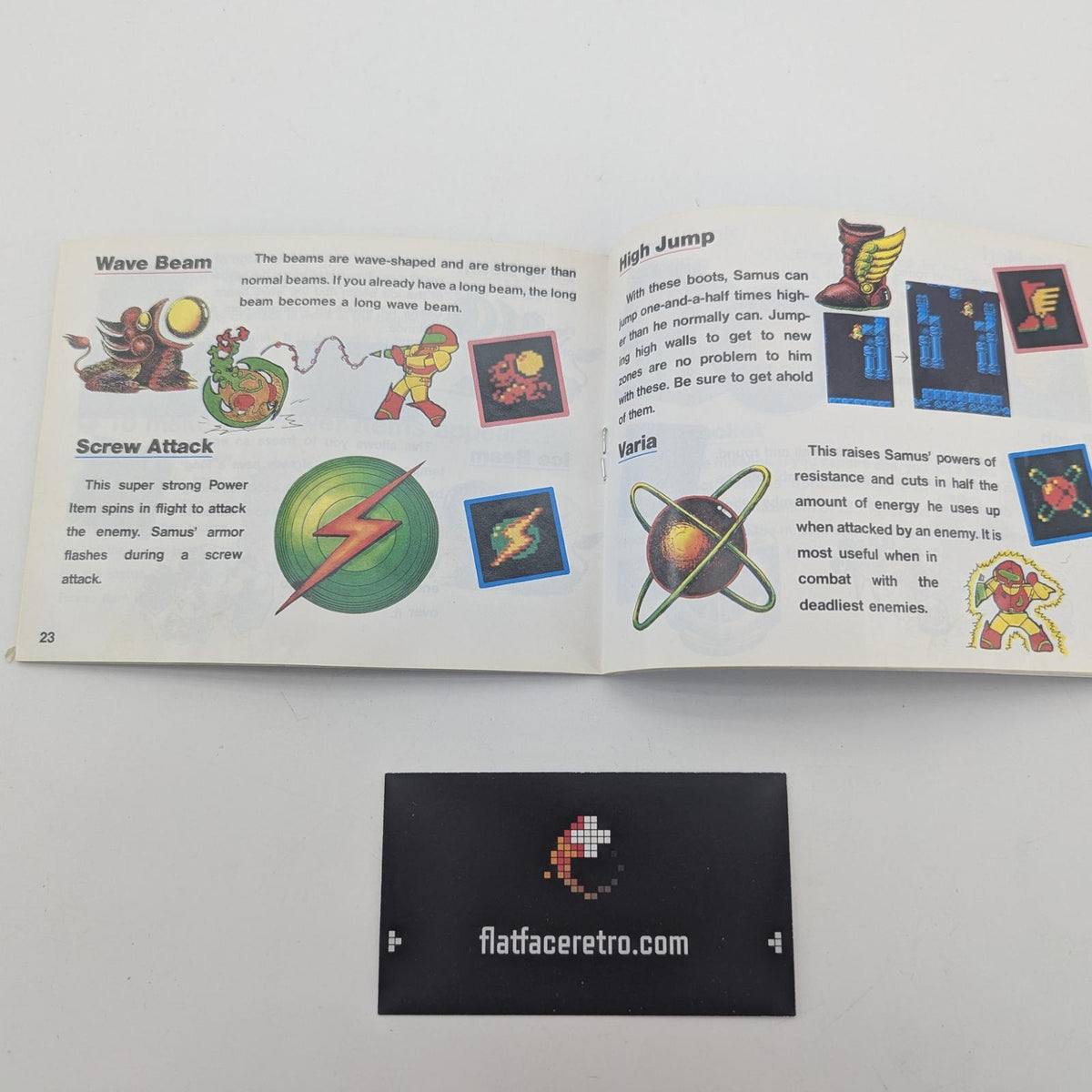 Metroid - Nintendo NES - Manual Only