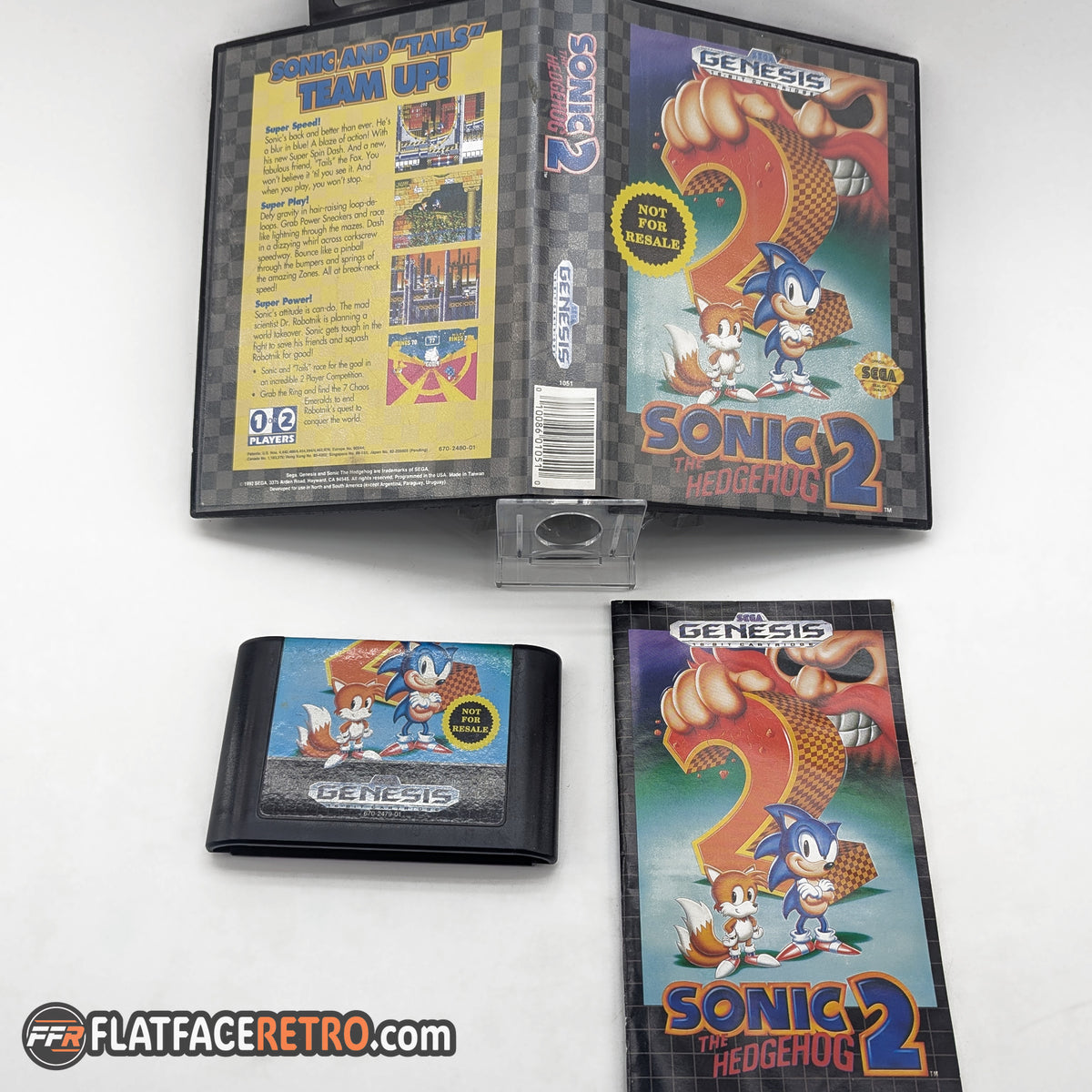 Sonic the Hedgehog 2 - Sega Genesis - Complete