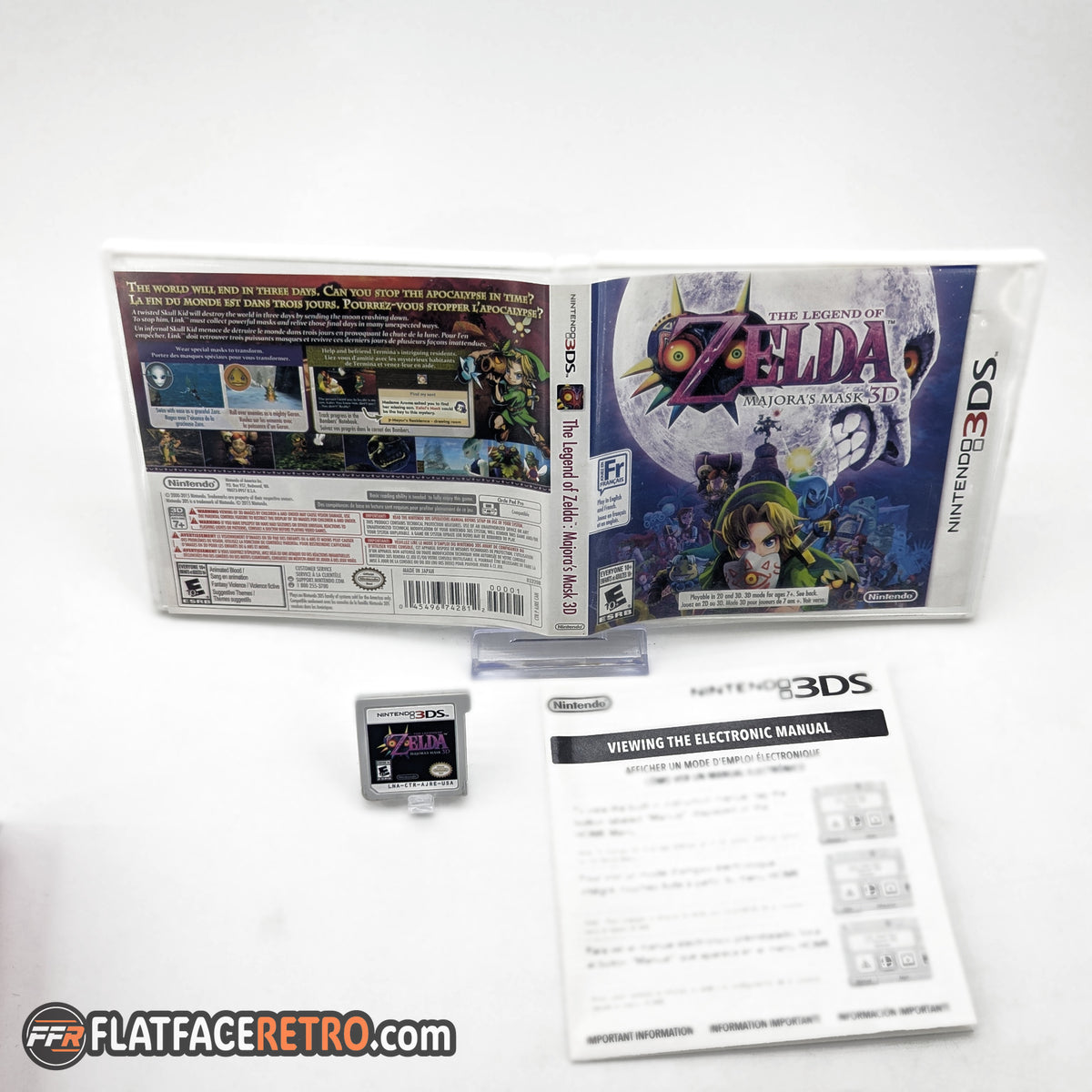 Zelda Majora's Mask 3D - Nintendo 3DS - Complete