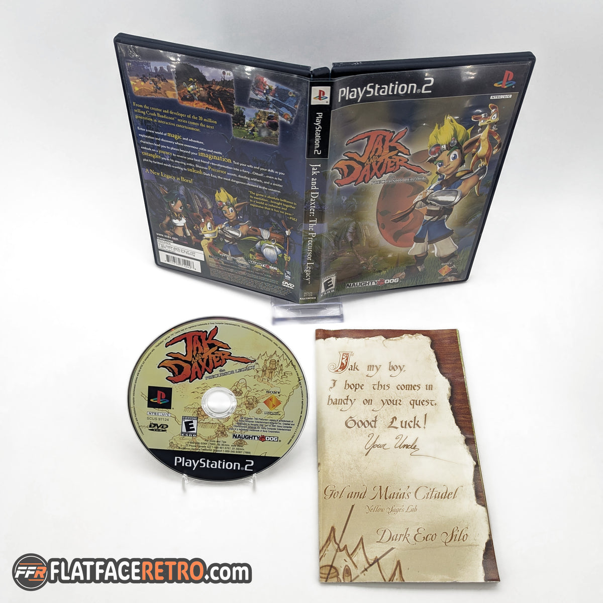Jak and Daxter The Precursor Legacy - Sony PlayStation 2 - Game and Case Insert Only