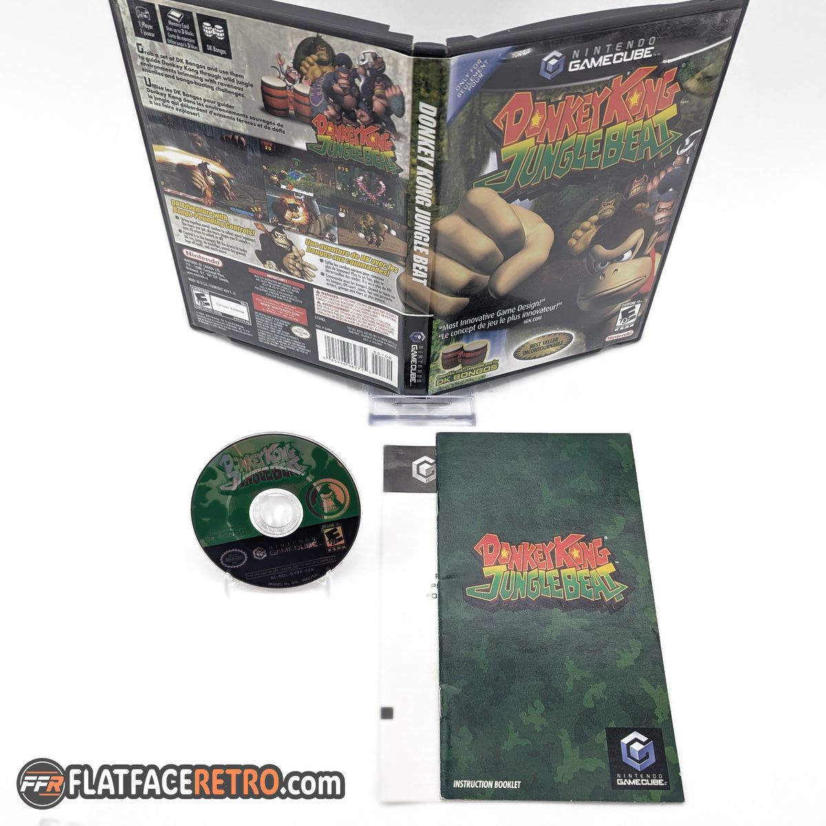 Donkey Kong Jungle Beat - Nintendo Gamecube - Complete