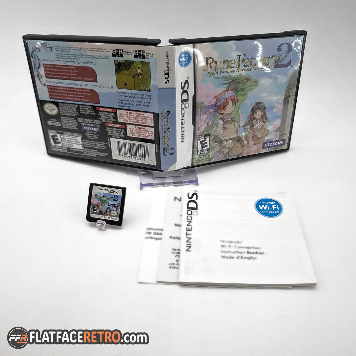 Rune Factory 2 - Nintendo DS - Game and Cardboard Box Only