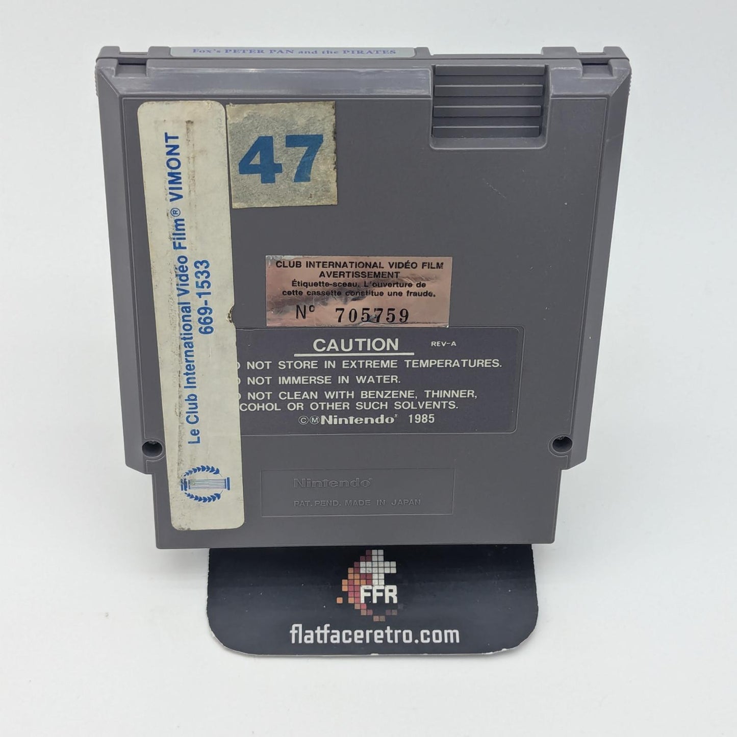 Peter Pan and the Pirates - Nintendo NES - Game Only