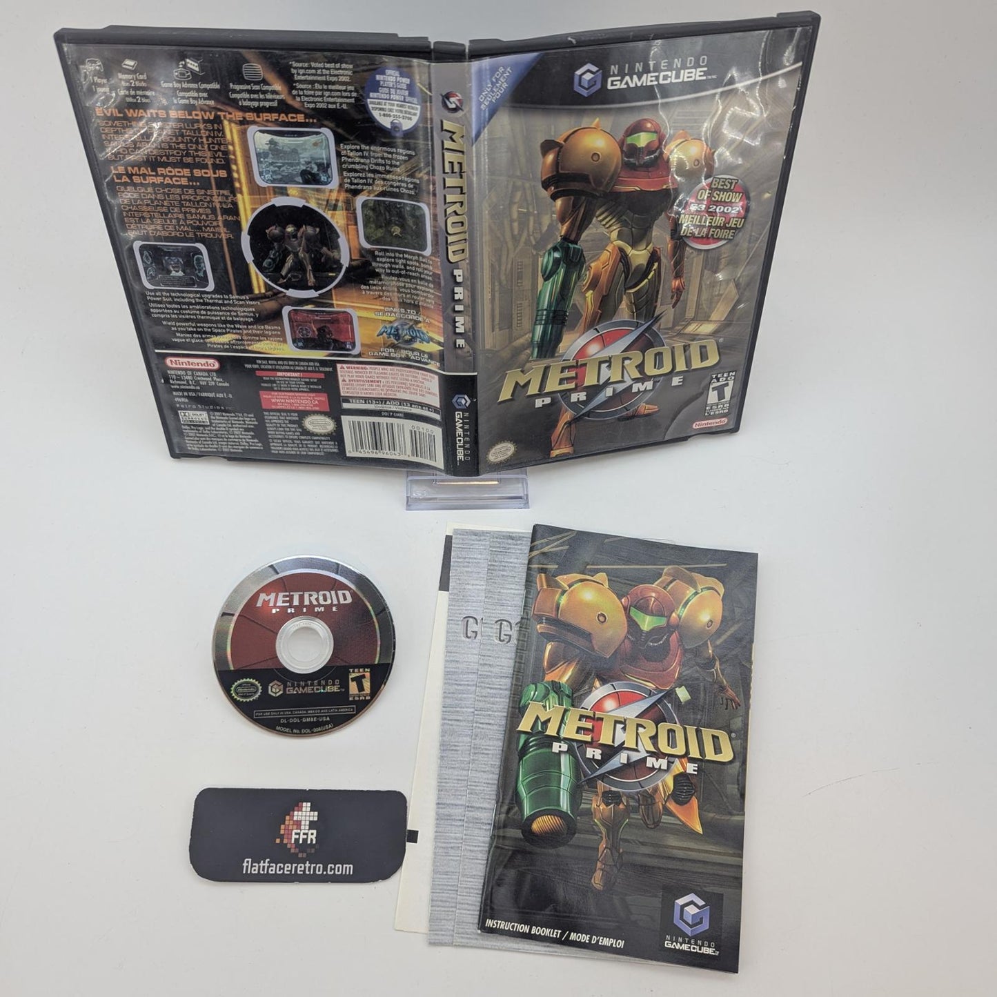 Metroid Prime - Nintendo Gamecube - Complete