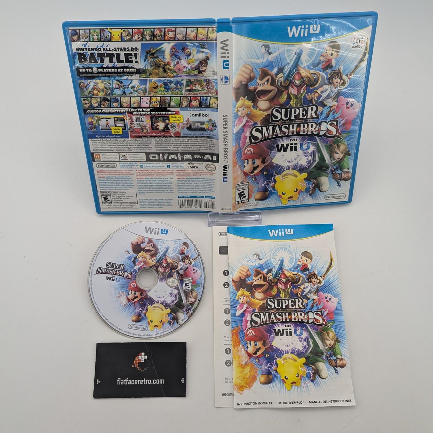 Super Smash Bros. - Nintendo Wii U - Complete