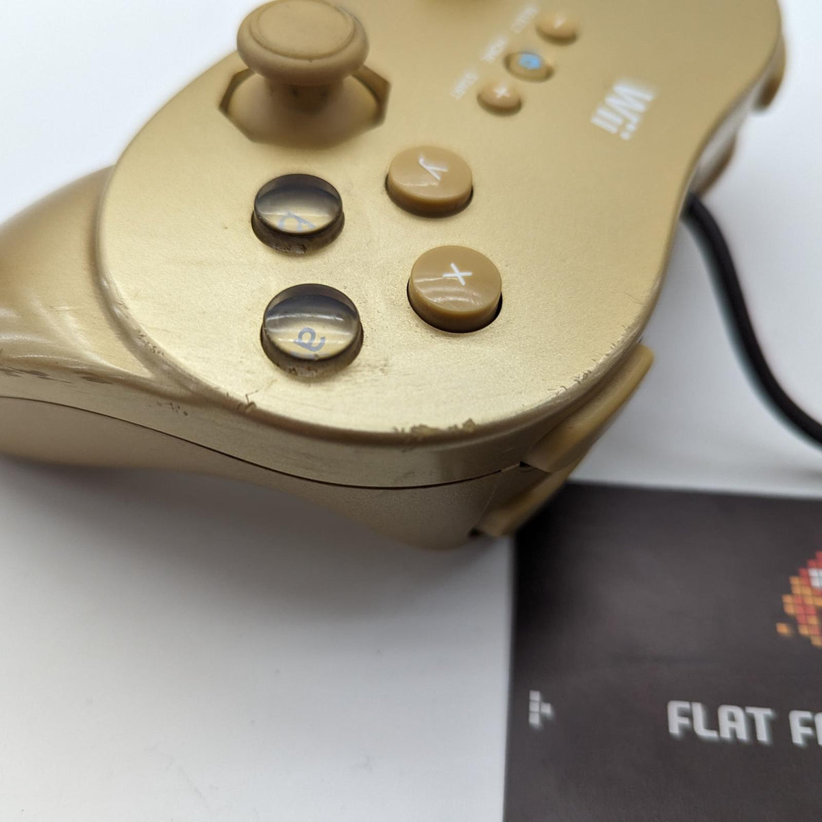 Classic Controller Pro Gold - Nintendo Wii - Controller Only