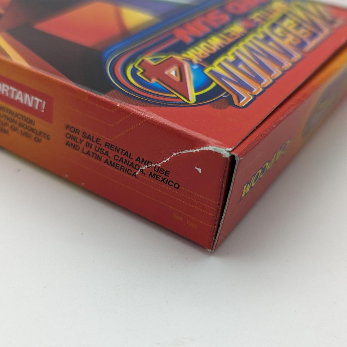 Mega Man Battle Network 4 Red Sun - Nintendo Game Boy Advance - Complete