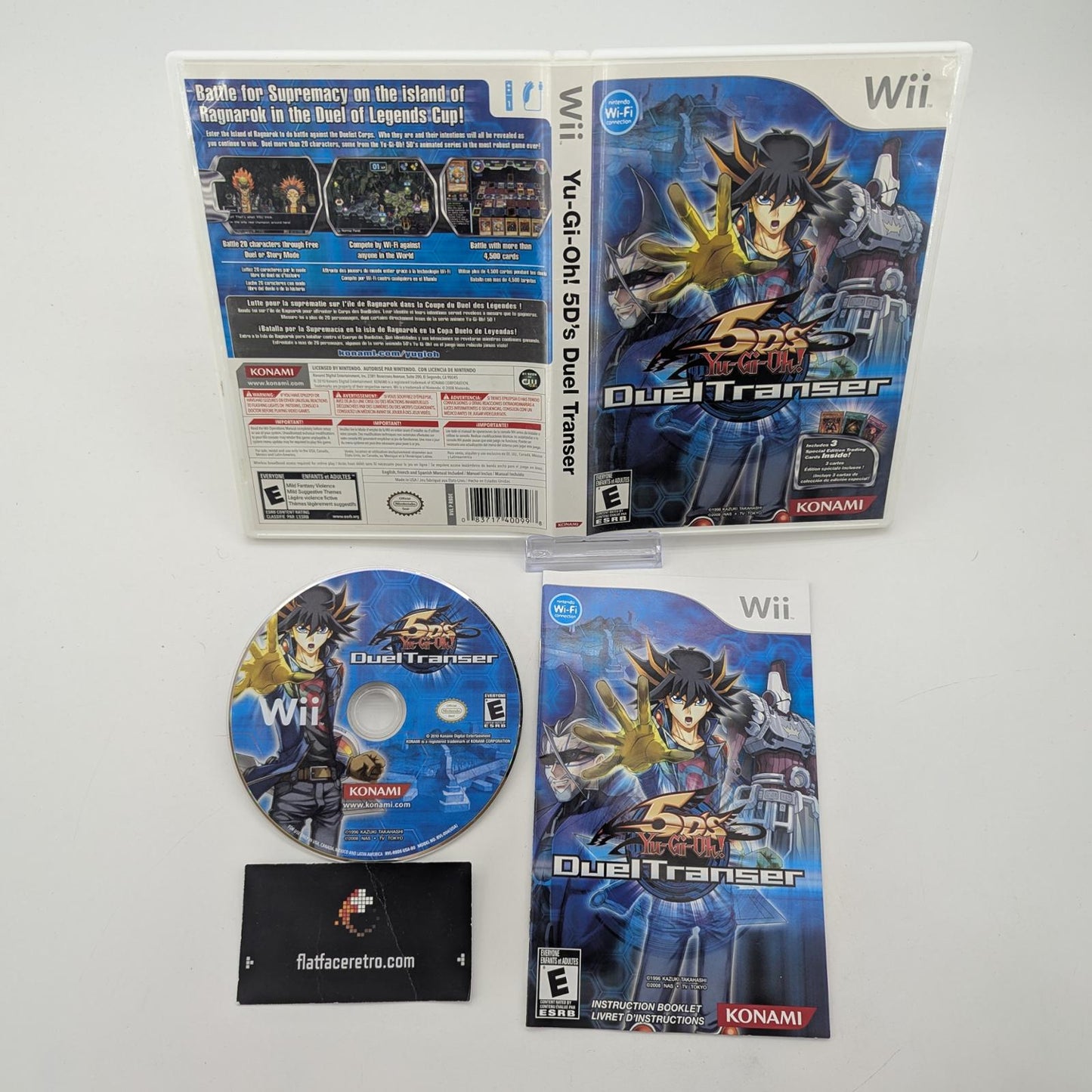 Yu-Gi-Oh 5D's Duel Transer - Nintendo Wii - Complete