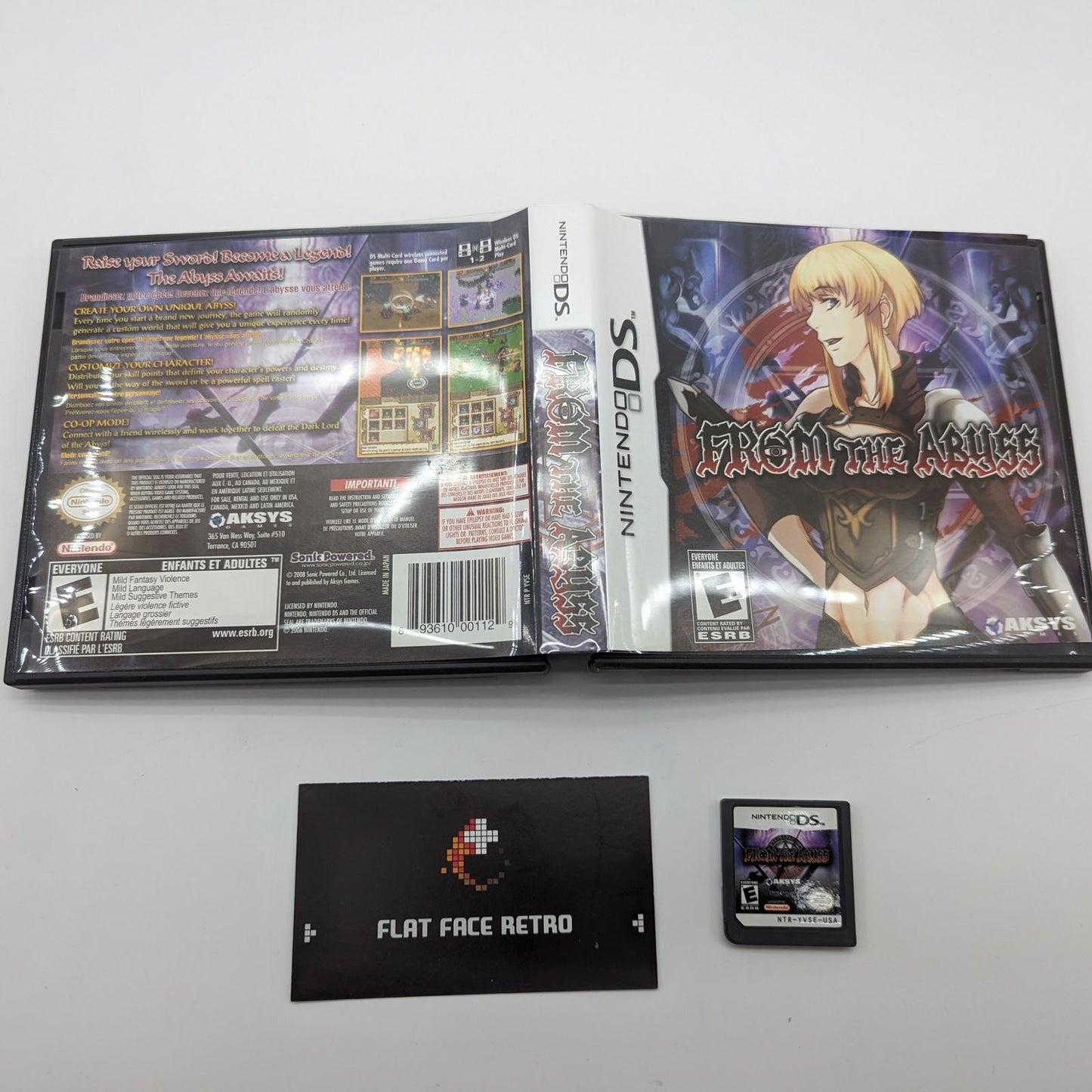From the Abyss - Nintendo DS - Game and Box Only