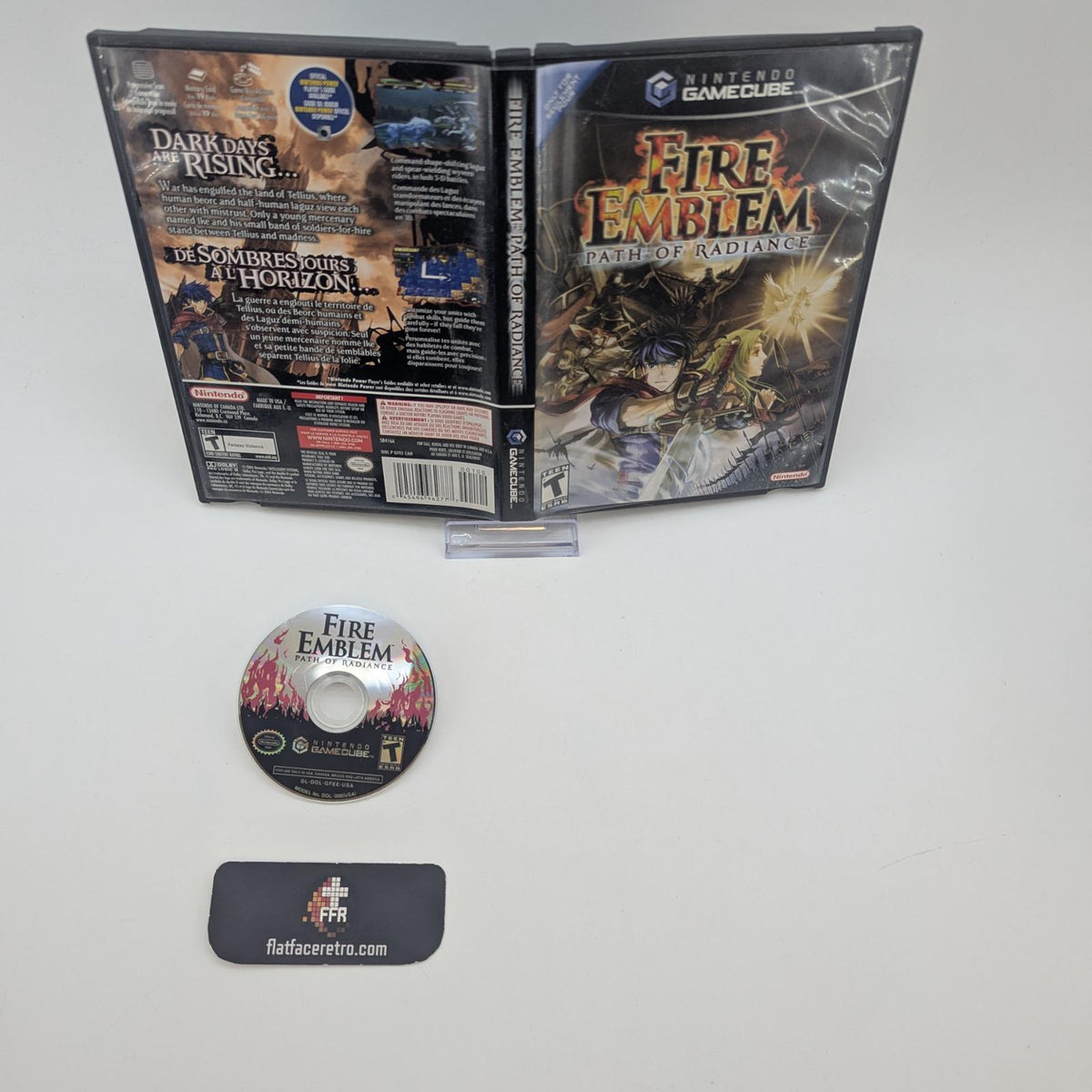 Fire Emblem Path of Radiance - Nintendo Gamecube - Game and Case Insert Only