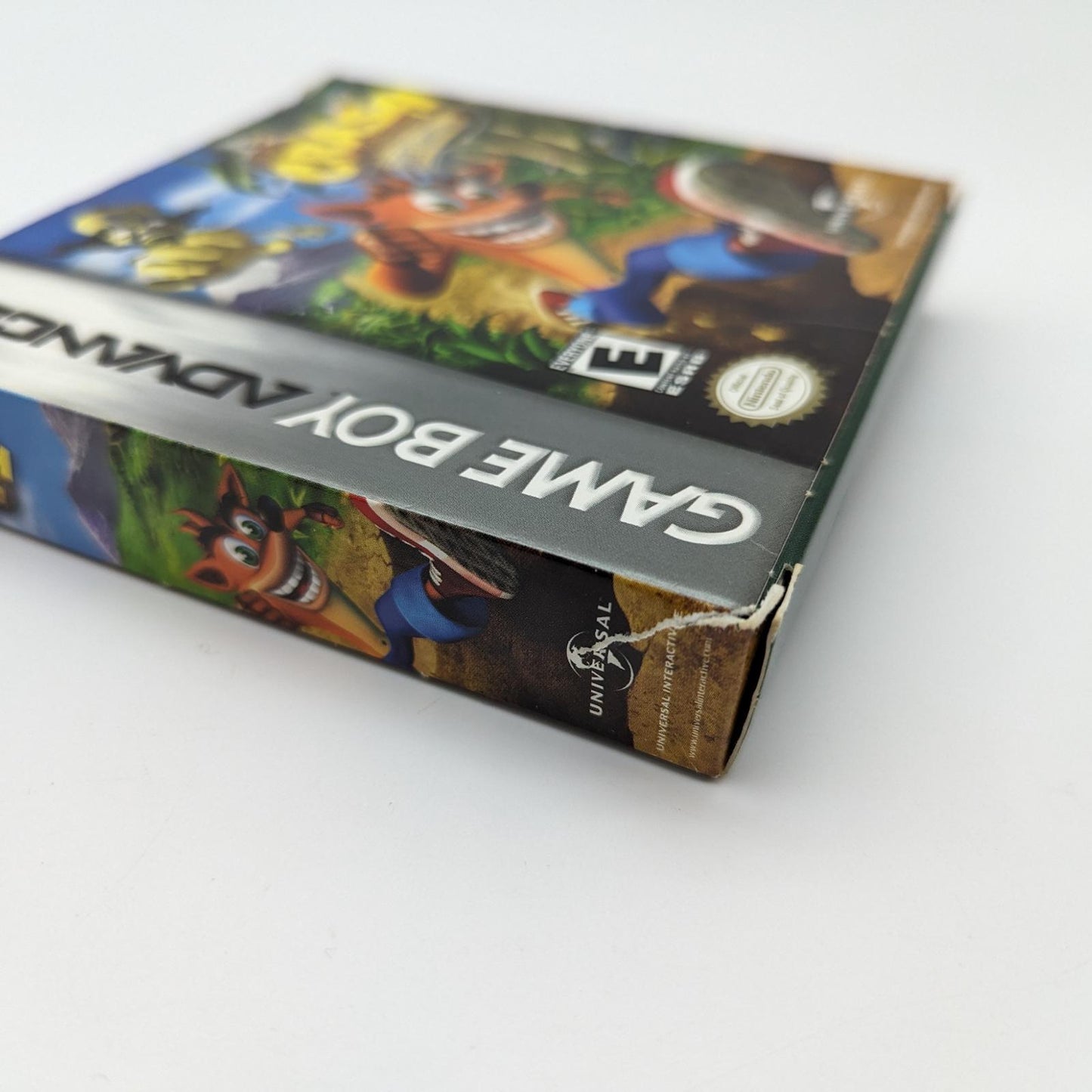 Crash Bandicoot the Huge Adventure - Nintendo Game Boy Advance - Complete