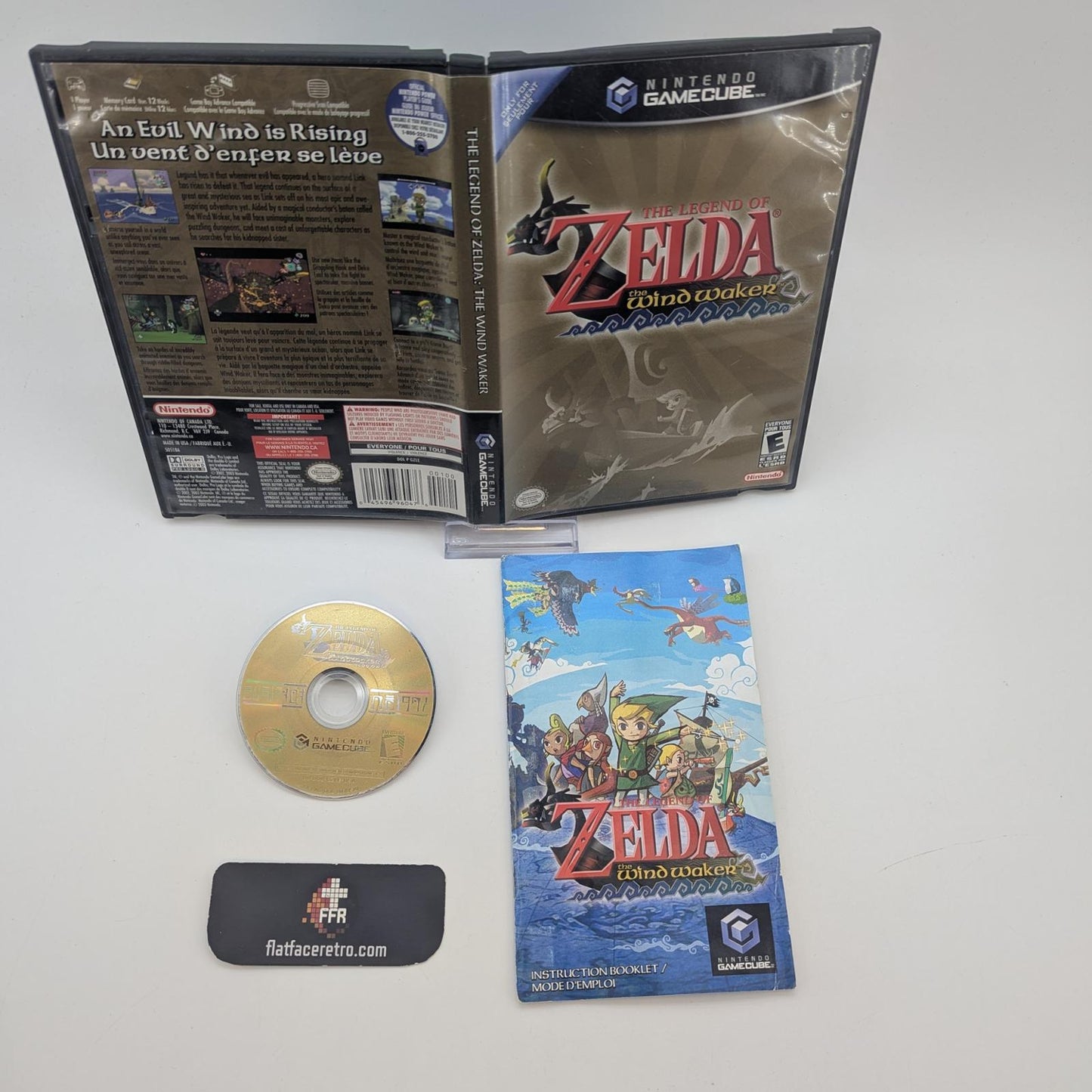 Zelda Wind Waker - Nintendo Gamecube - Complete