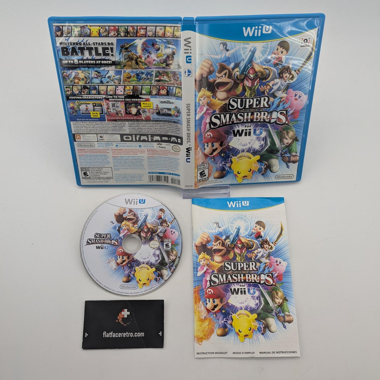 Super Smash Bros. - Nintendo Wii U - Complete