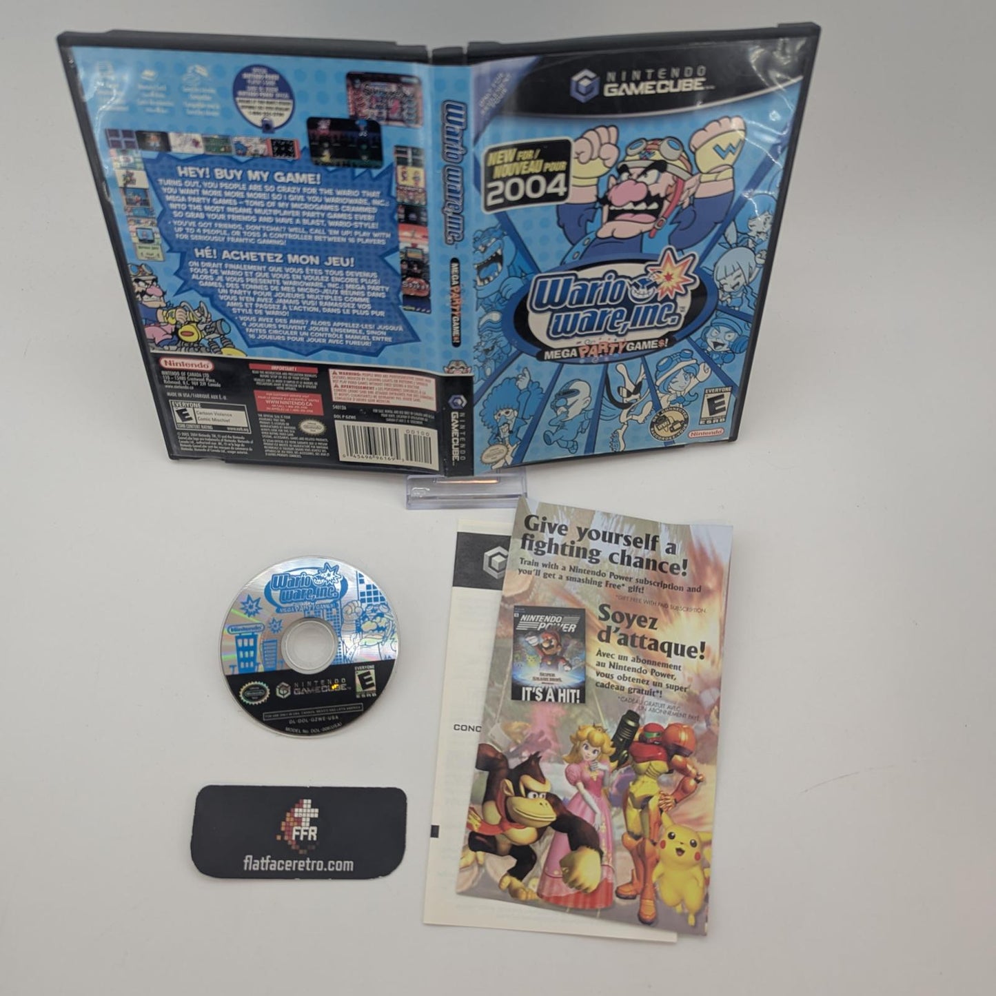 Wario Ware Mega Party Games - Nintendo Gamecube - Game and Box Only