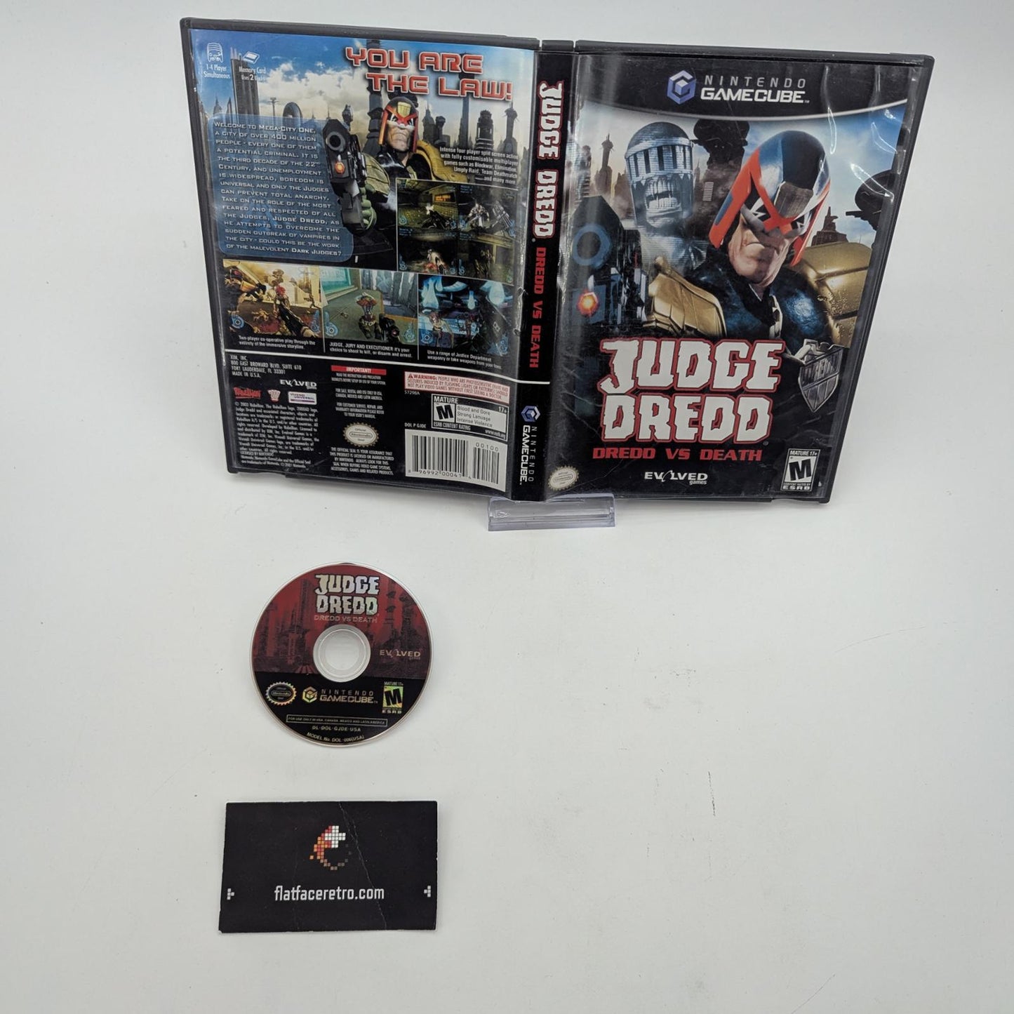 Judge Dredd Dredd vs Death - Nintendo Gamecube - Game and Box Only