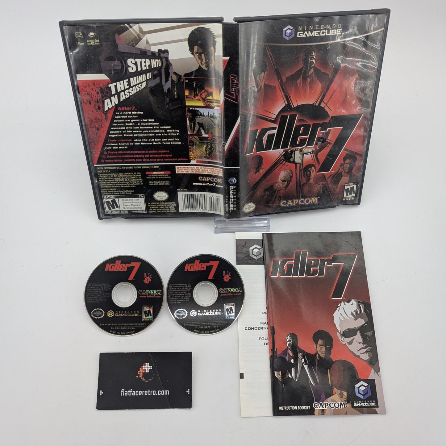 Killer 7 - Nintendo Gamecube - Complete