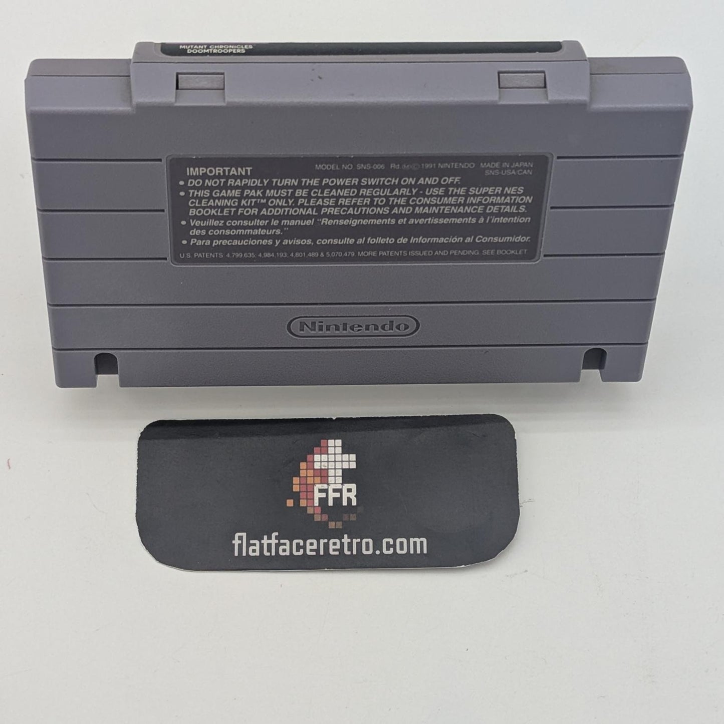 Doom Troopers - Nintendo SNES - Game Only