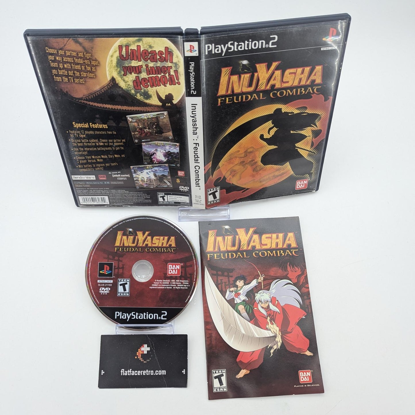 Inuyasha Feudal Combat - Sony PlayStation 2 - Complete