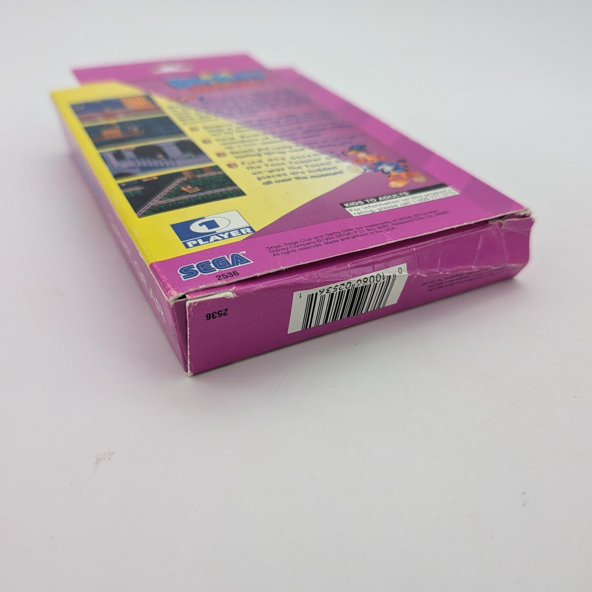 Bonkers Wax Up - Sega Game Gear - Complete