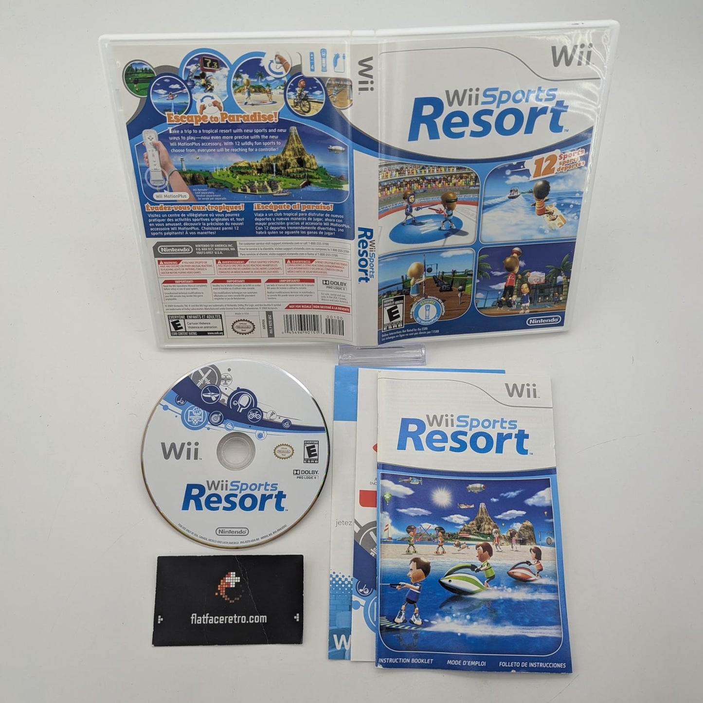 Wii Sports Resort - Nintendo Wii - Complete