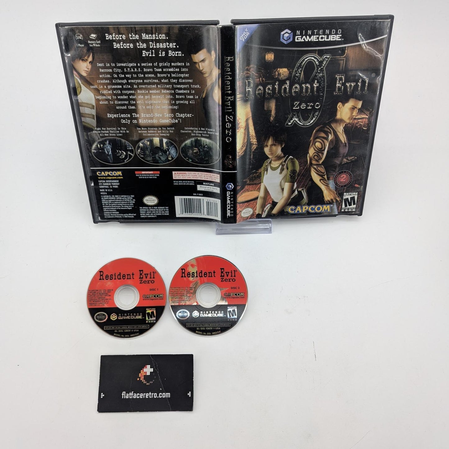 Resident Evil Zero - Nintendo Gamecube - Game and Box Only
