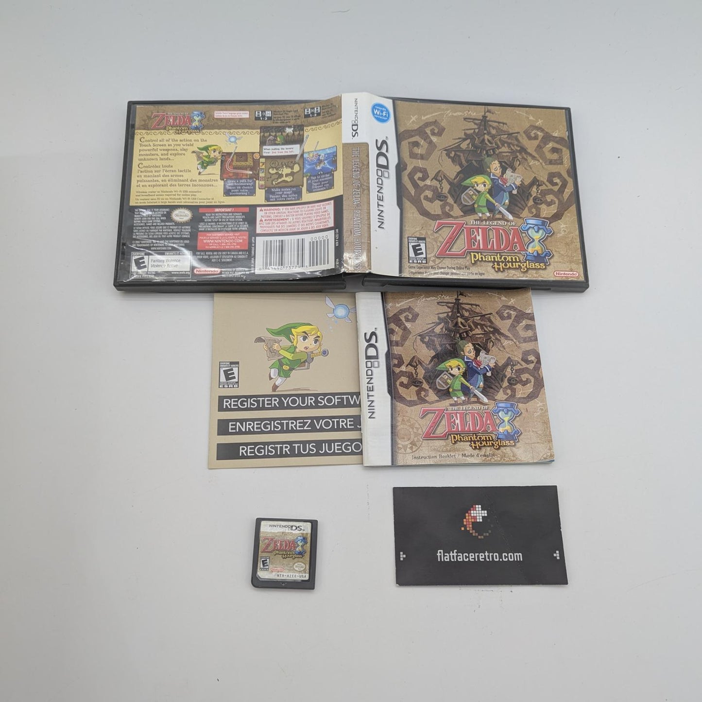 Zelda Phantom Hourglass - Nintendo DS - Complete