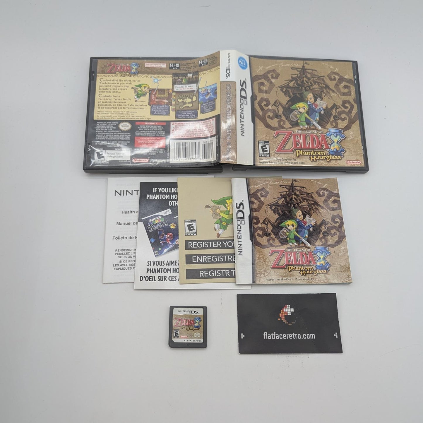 Zelda Phantom Hourglass - Nintendo DS - Complete