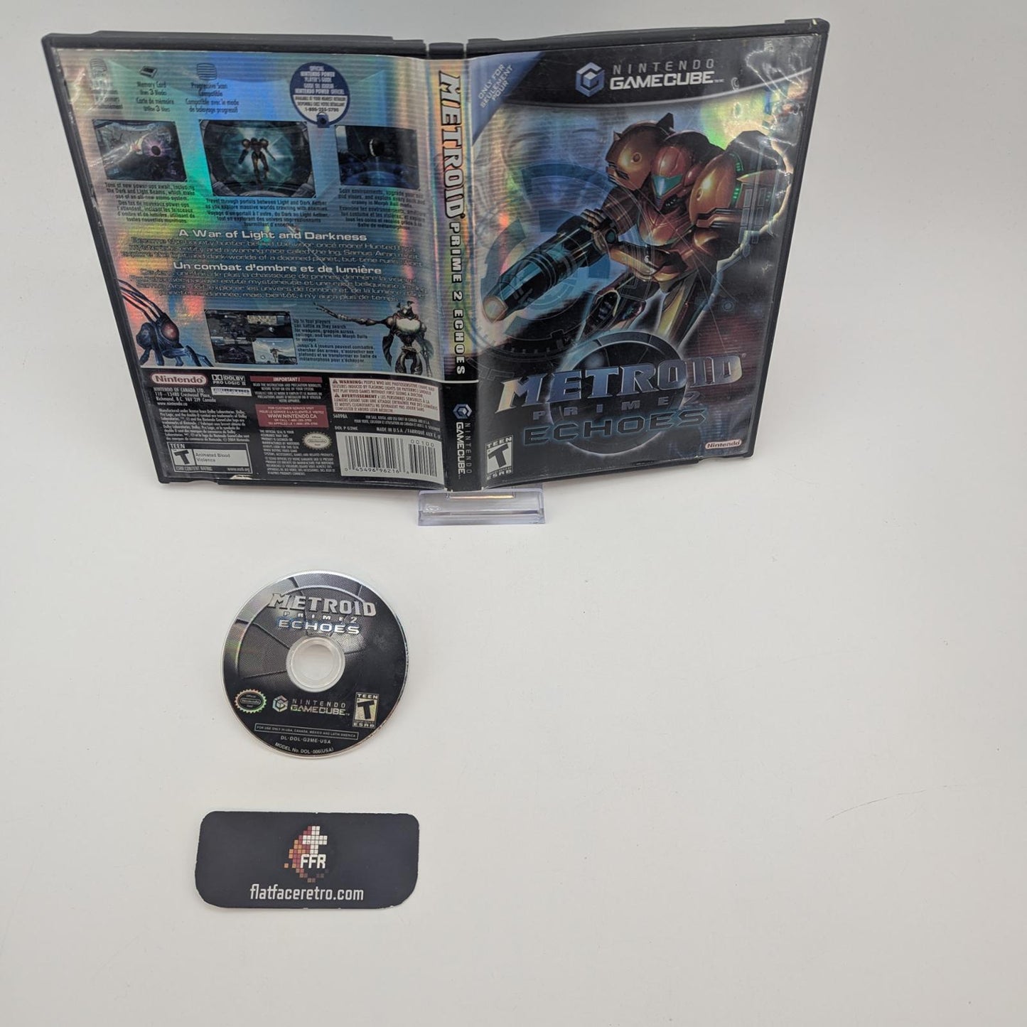 Metroid Prime 2 Echoes - Nintendo Gamecube - Game and Box Only