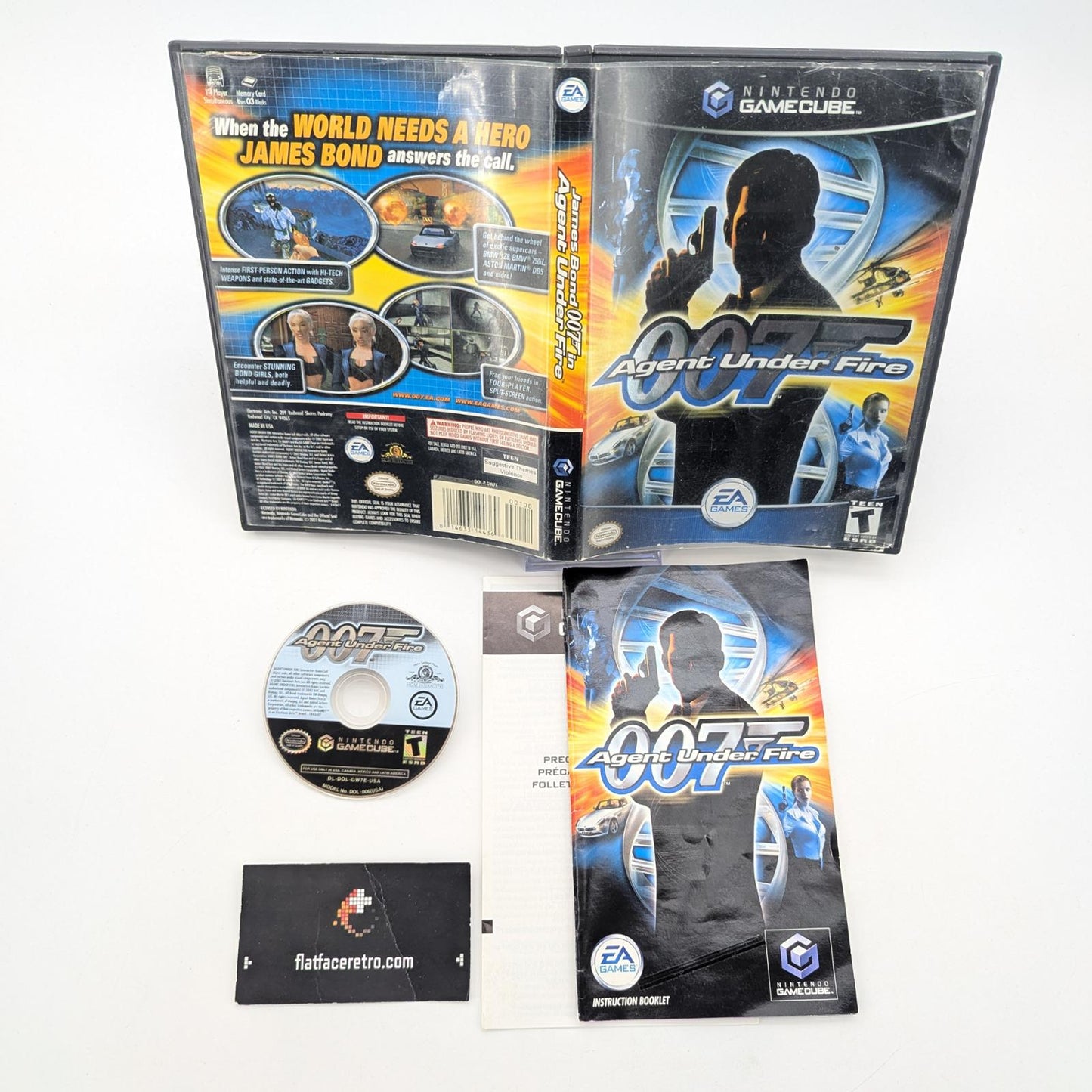 007 Agent Under Fire - Nintendo Gamecube - Complete