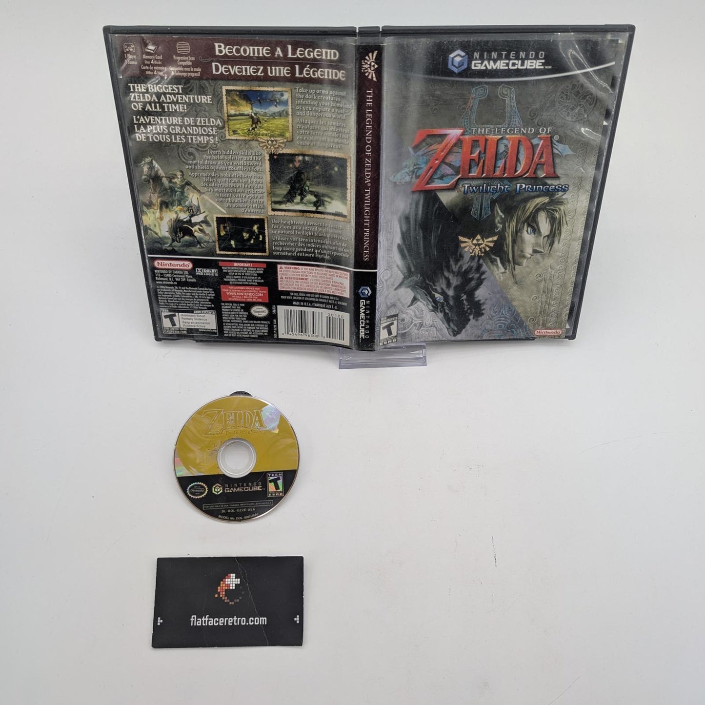 Zelda Twilight Princess - Nintendo Gamecube - Game and Box Only