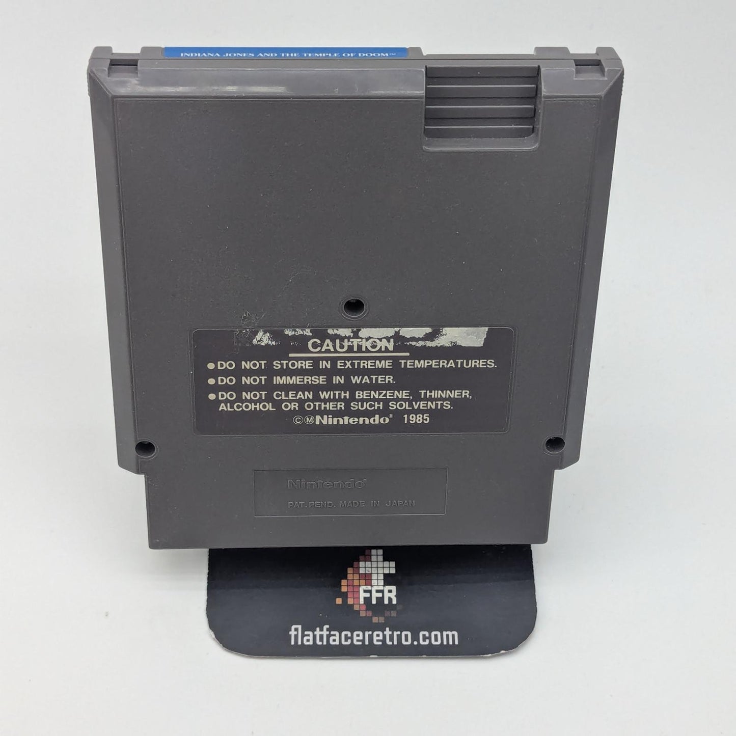Indiana Jones and the Temple of Doom - Nintendo NES - Game Only