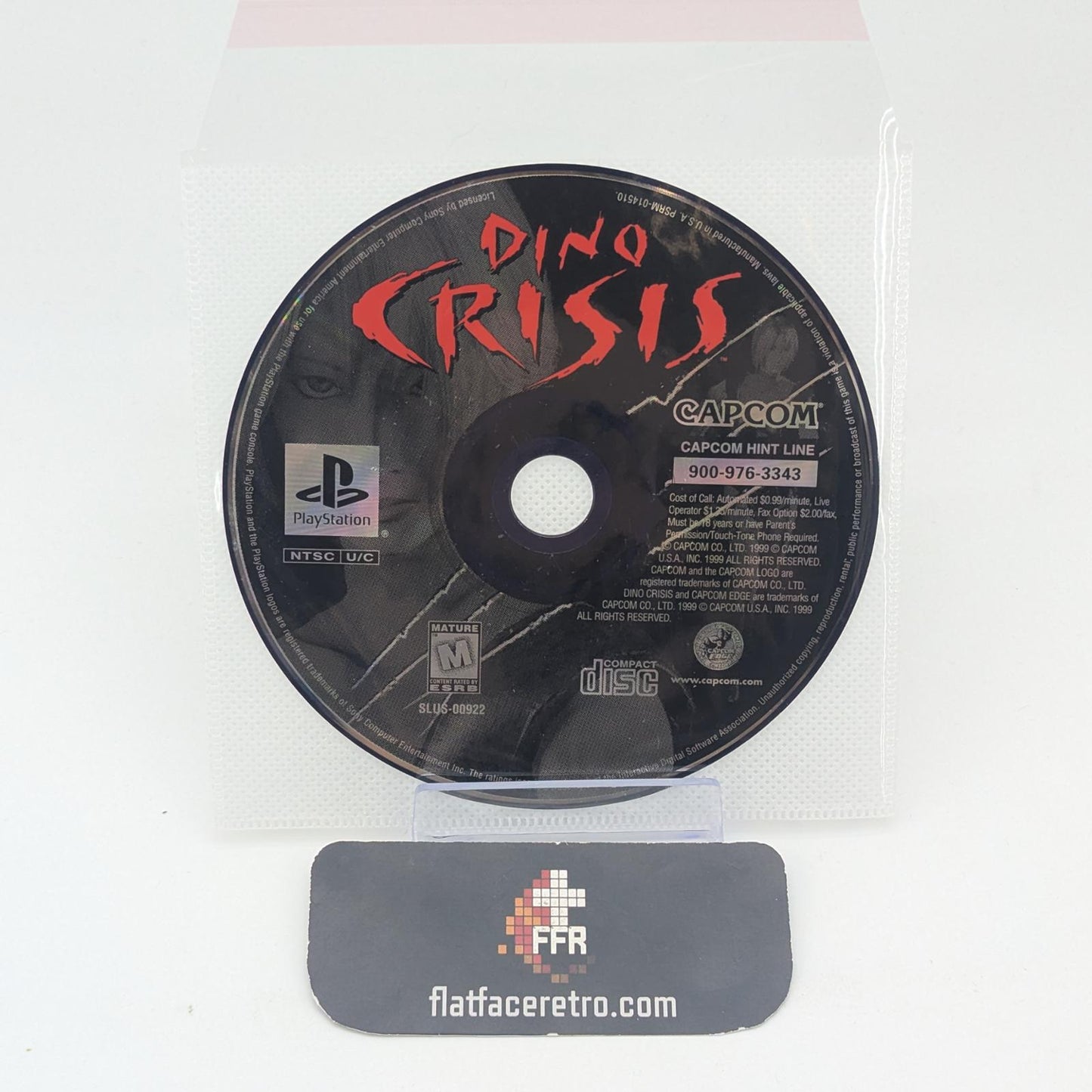 Dino Crisis - Sony PlayStation 1 - Game Only