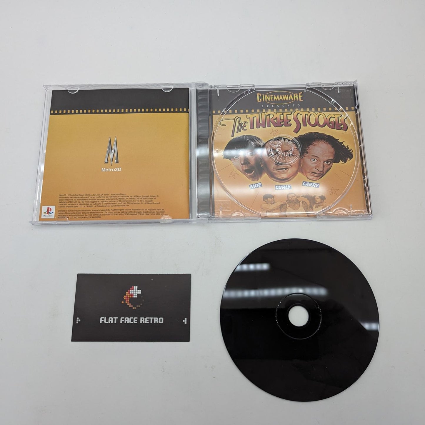 The Three Stooges - Sony PlayStation 1 - Complete