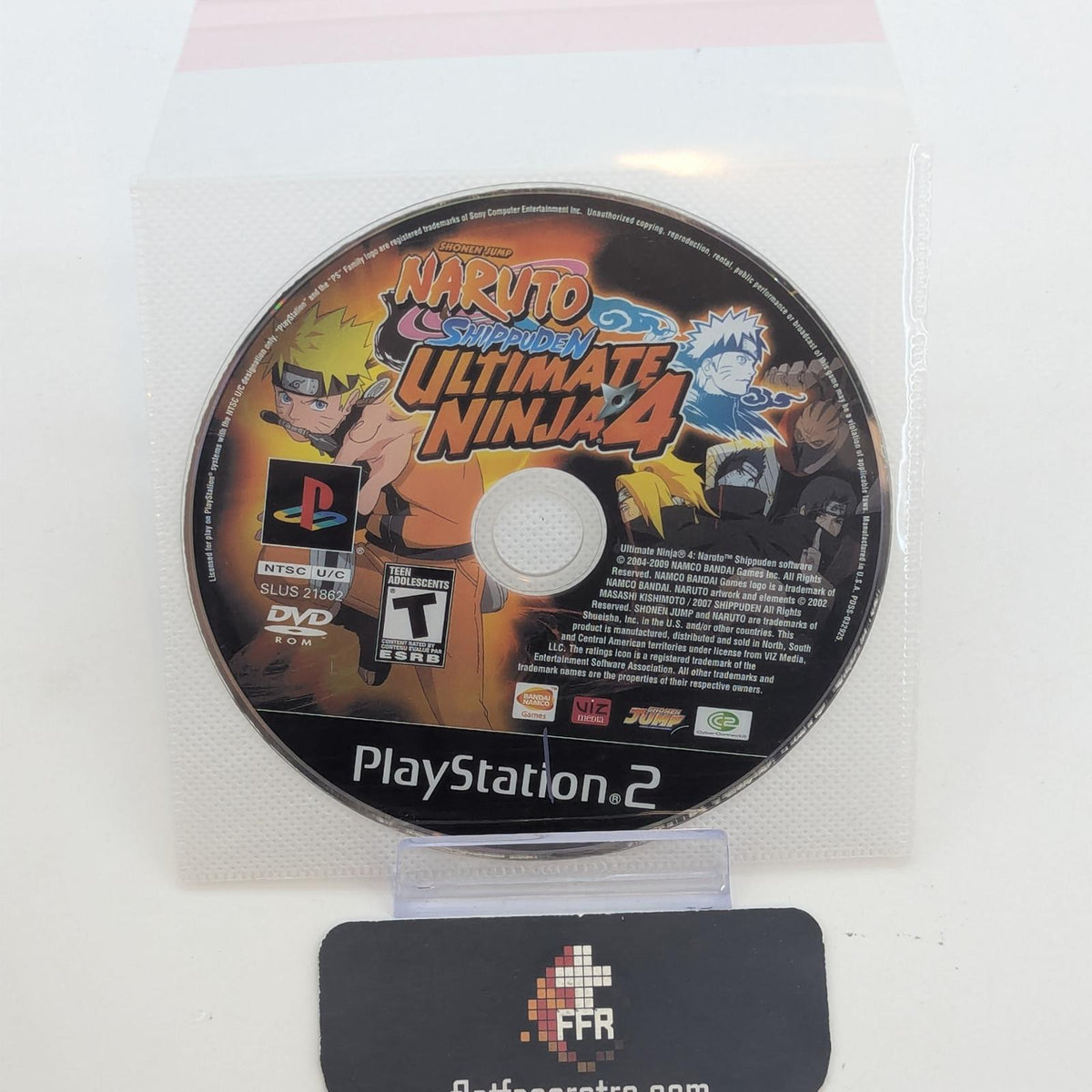 Ultimate Ninja 4: Naruto Shippuden - Sony PlayStation 2 - Game Only