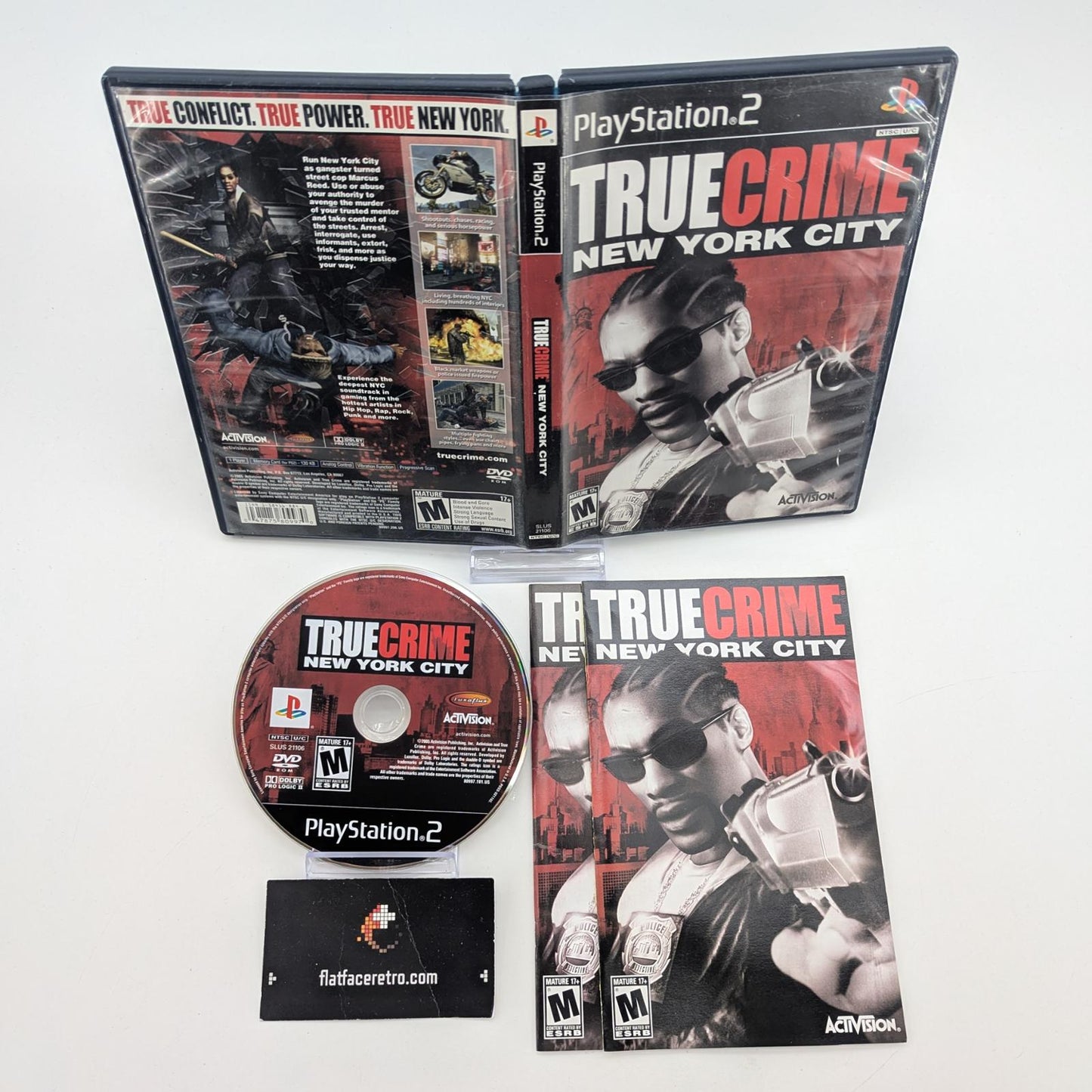 True Crime New York City - Sony PlayStation 2 - Complete