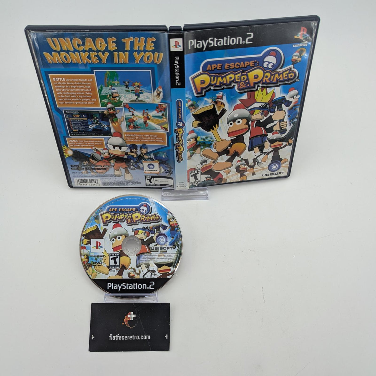 Ape Escape Pumped and Primed - Sony PlayStation 2 - Game and Case Insert Only