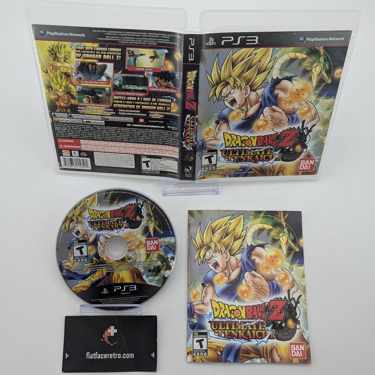 Dragon Ball Z: Ultimate Tenkaichi - Sony PlayStation 3 - Complete